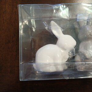 BUNNY SALT AND PEPPER SHAKERS